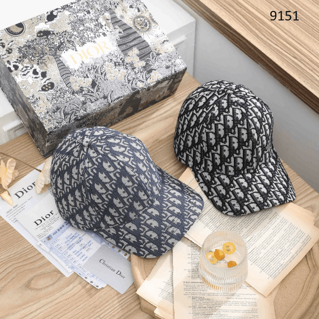 Topi Christian Dior Oblique Baseball Cap 9151 Semi Premium (Kode CDR330)