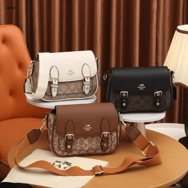 Tas Coach Crossbody 8676 Semi Platinum (Kode: COA905)