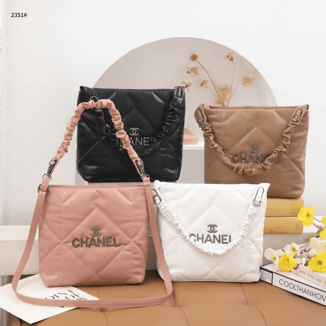 Tas Chanel Lambskin Quilted Hobo Shoulder Bag 2351 Semi Premium (Kode: CHA367)