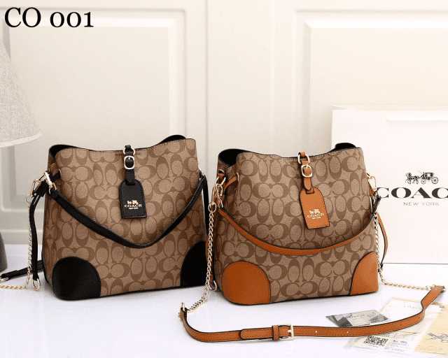 Tas Coach Serut Bucket 001 Semi Original (Kode: COA932)
