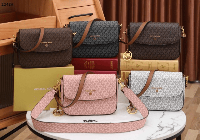 Tas MK Michael Kors Bag 2243 Semi Platinum (Kode: MKR277)