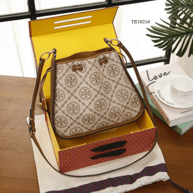 Tas Tory Burch T Monogram Jacquard Bell Bag High Premium AAA (Kode: TRB137)