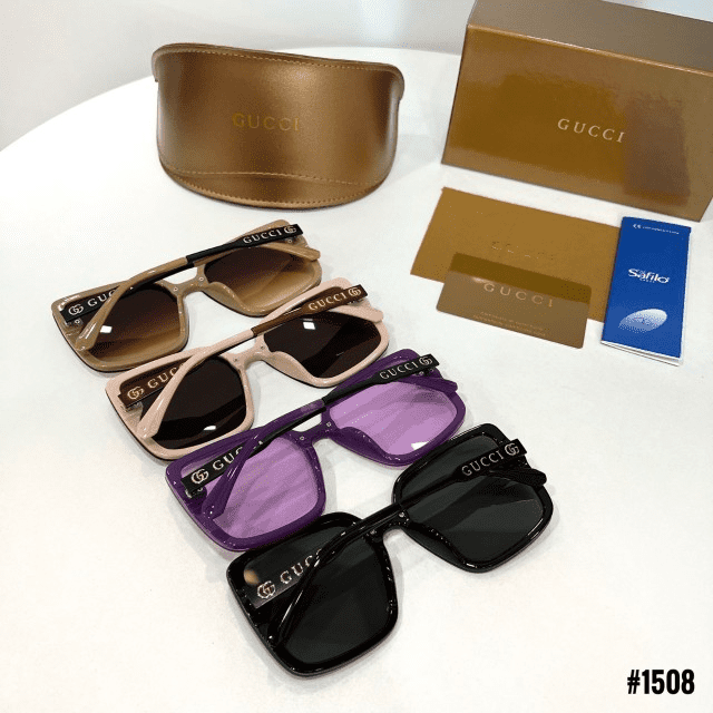 Kacamata Gucci Sunglasses Women Fashion 1508 Semi Premium (Kode: GUC586)