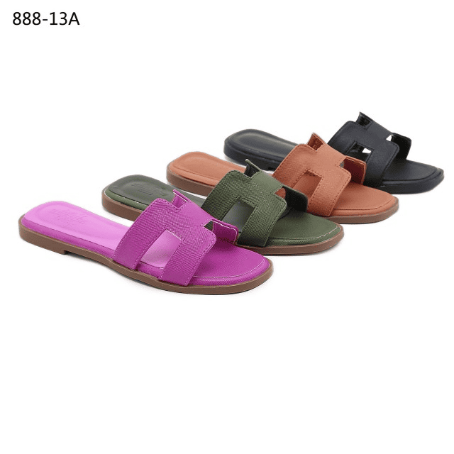 Sandal Hermes Epsom Oran Sandals 888-13A Semi Premium (Kode: HER773)