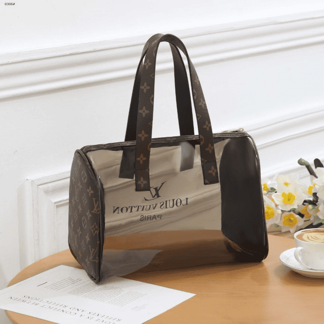 Tas Louis Vuitton Clear Monogram Handbag Speedy Bag 6906 Semi