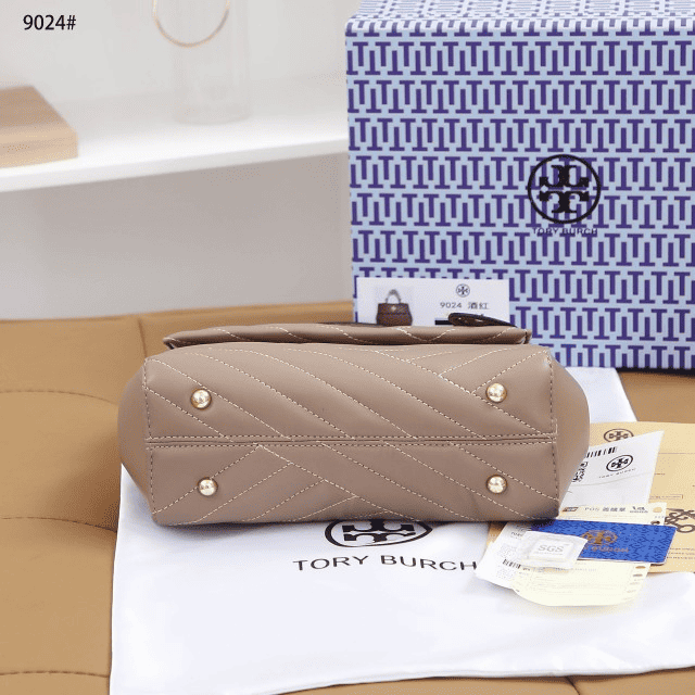 Tas Tory Burch 9024 Kira Chevron Small Convertible Top Handle