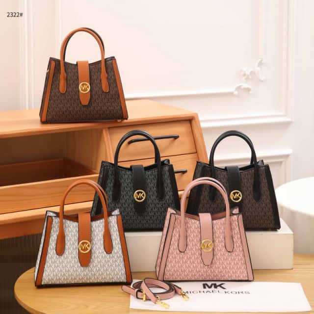 Tas MK Michael Kors 2322 Semi Platinum (Kode: MKR338)