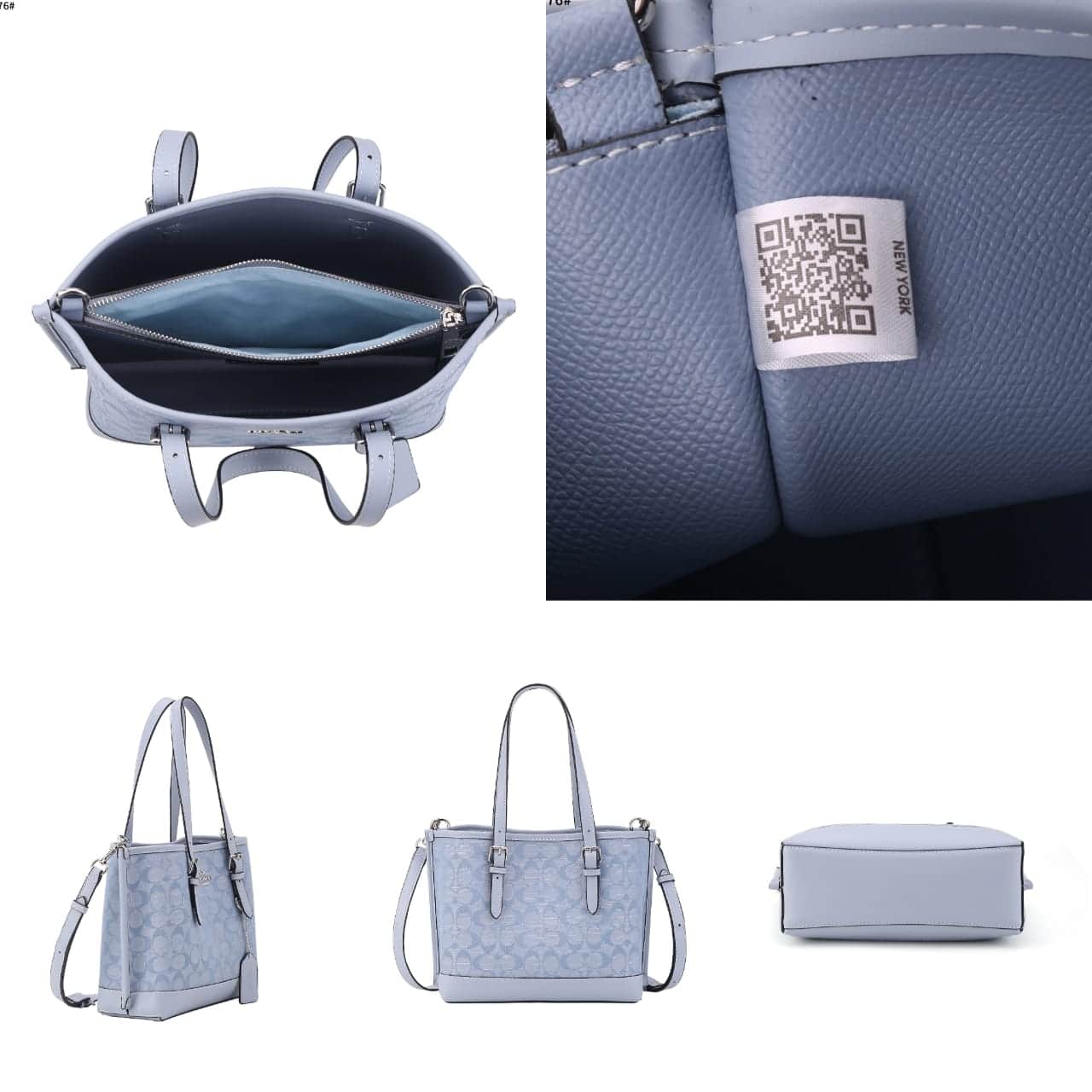 Tas Coach Mollie Tote 25 In Signature Chambray Bag's 80676 Semi Premium (Kode: COA1097)