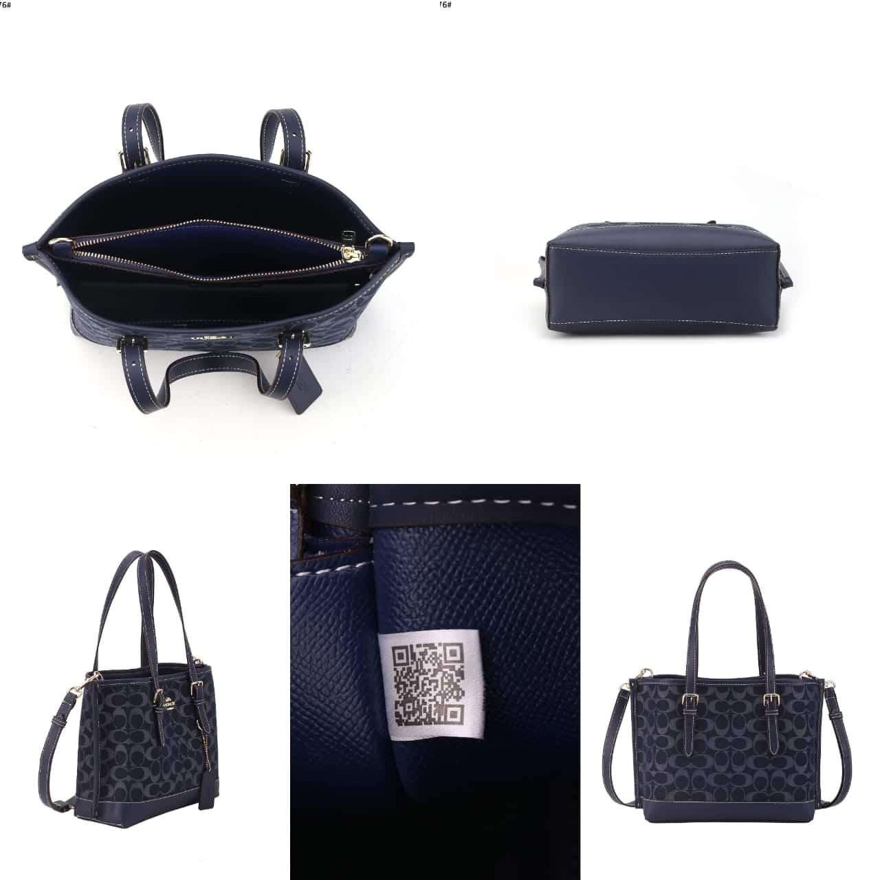 Tas Coach Mollie Tote 25 In Signature Chambray Bag's 80676 Semi Premium (Kode: COA1097)