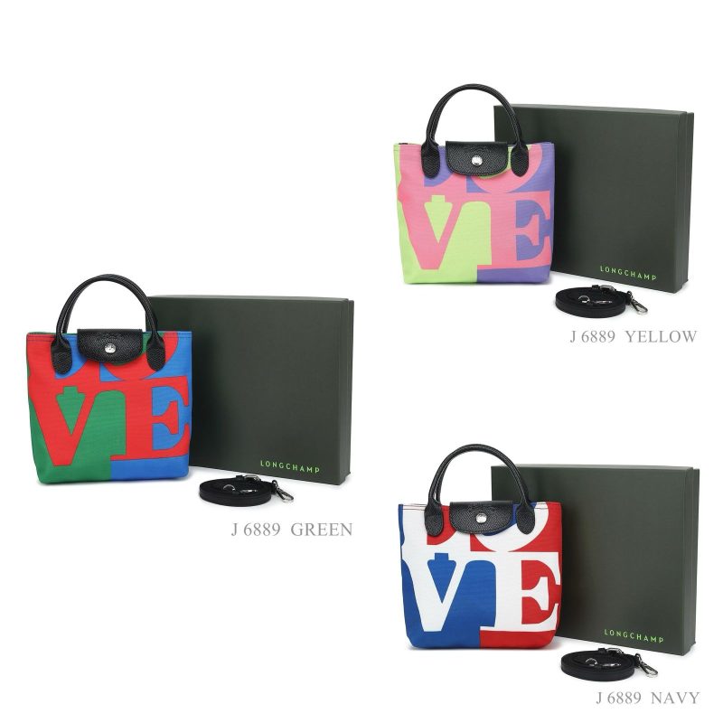 Tas Longchamp X Robert Indiana Crossbody Bag Xs 6889 Semi Premium (Kode: LGC126)