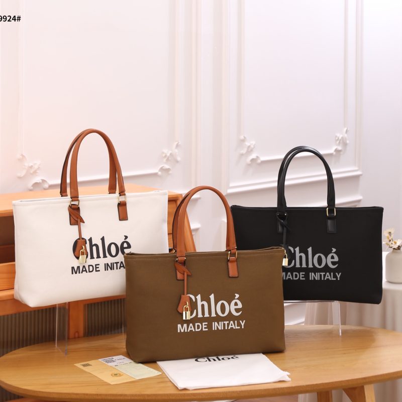 Tas Chloe 9924 Tote Shoulder Bag Semi Platinum (Kode: CHL110)