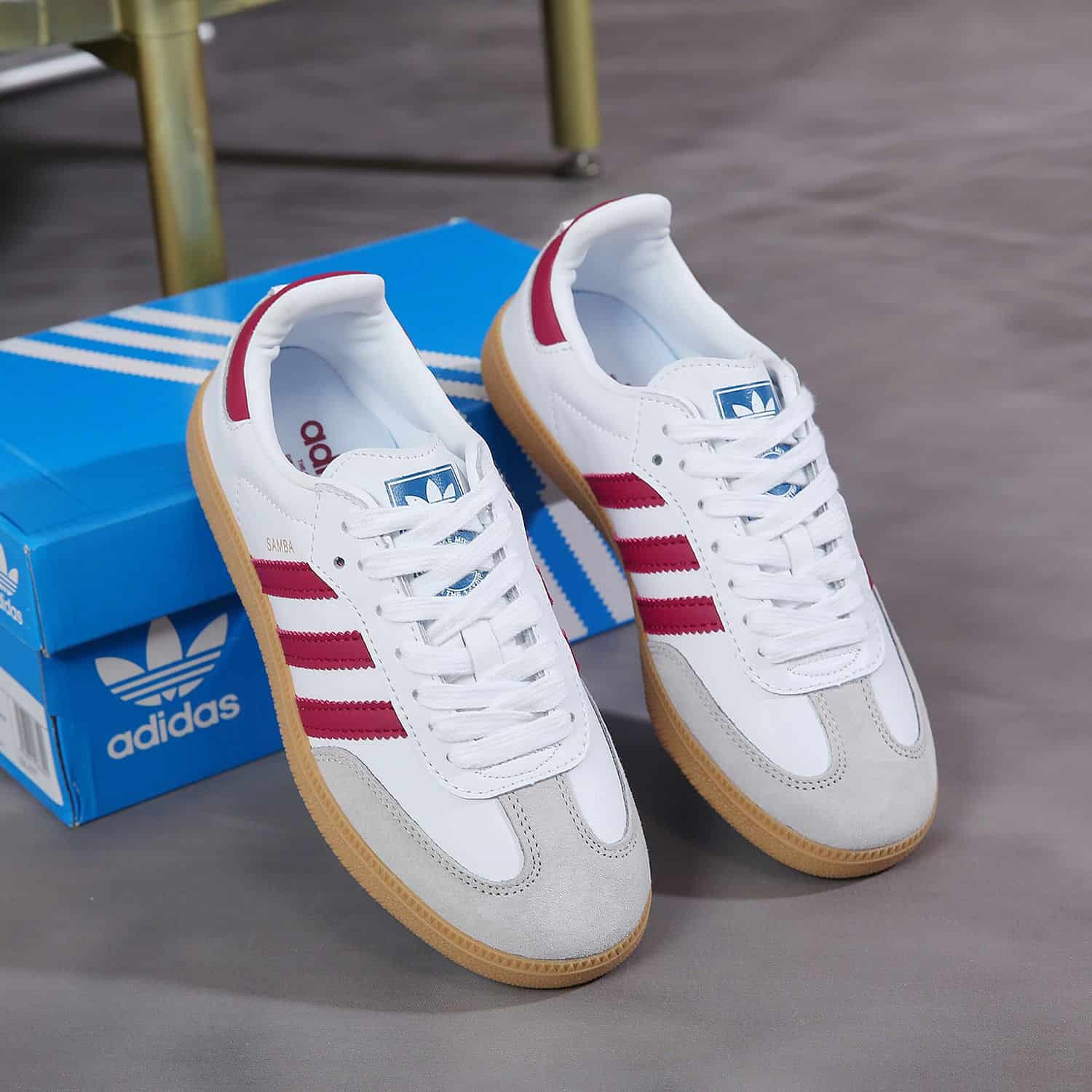 adidas gazelle silver green womens KING OF DRIBBLE Sepatu Sneaker/Casual Adidas Samba OG IG1025 Original