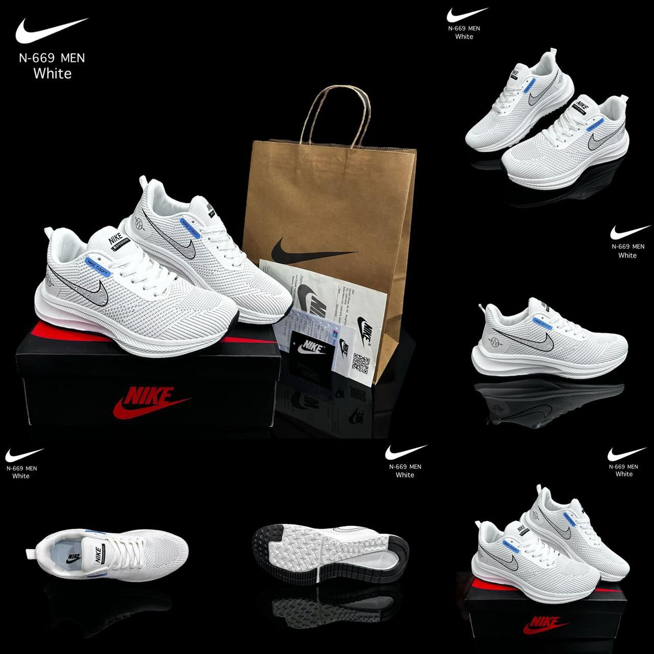 Sepatu Nike Joepegasvsss For Men Running Shoes Sneakers N-669 Semi