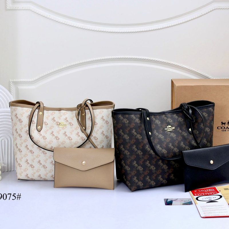 Tas Coach Tote Bag 59075 Semi Platinum (Kode: COA1149)