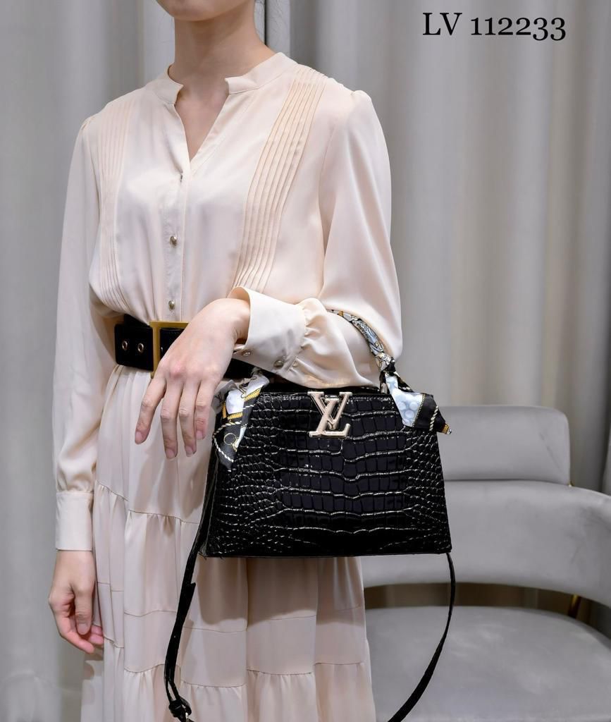 Tas Louis Vuitton Bag Capucines 112233 Semi Original (Kode: LVT1010 ...