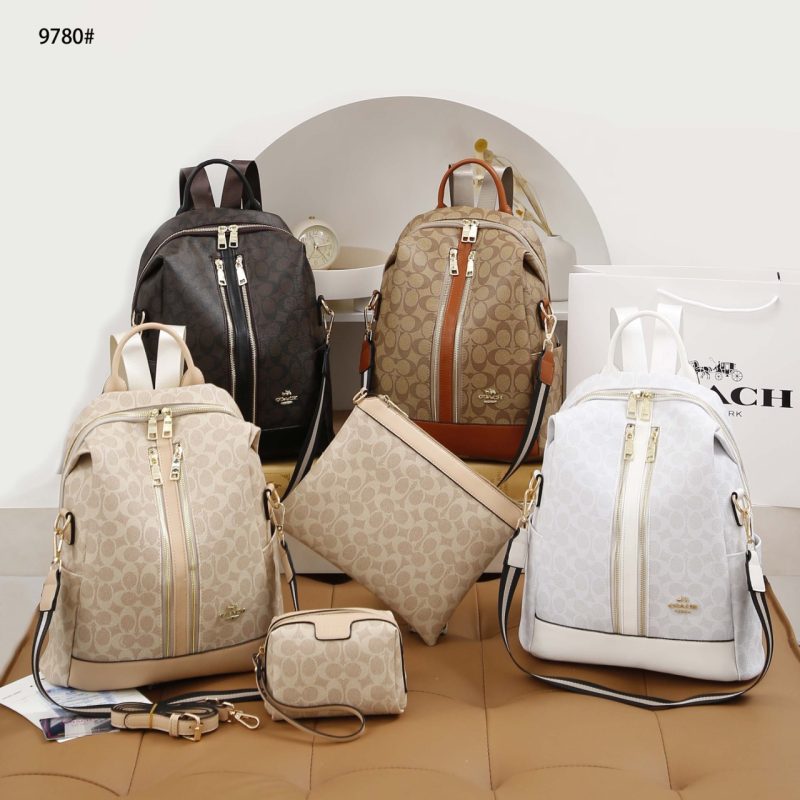 Tas Coach 9780 Signature 3in1 Backpack Shoulder Bag Semi Premium (Kode: COA1156)