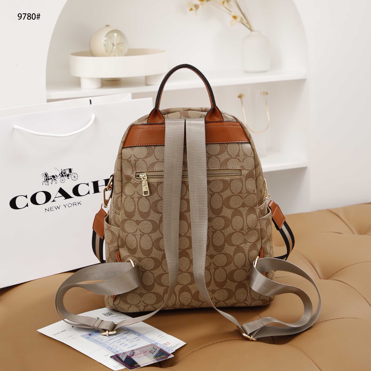 coach campus backpack floral Loungefly Cream & Red Mini The top handle of the bag is braided for an extra cute detail Coach Floral Backpacks for Women