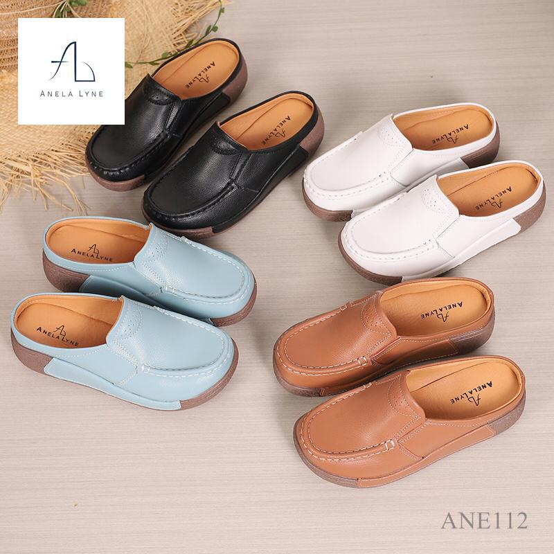 Sepatu Anela Lyne Slop Alesha ANE112 Original Brand (Kode: SAN188)
