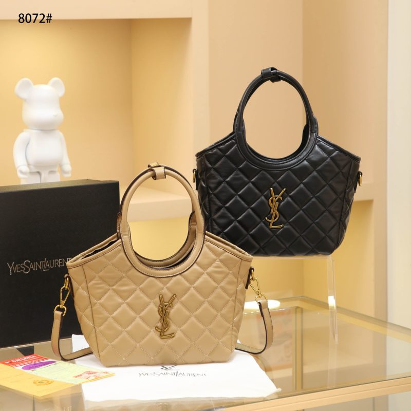 Tas YSL 8072 Yvest Saint Laurent Lambskin Quilted Icare Handbag Shoulder Bag Semi Premium (Kode: YSL269)