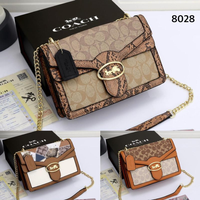 Tas Coach Parker Signature Shoulder Bag 8028 Semi Original (Kode: COA1176)
