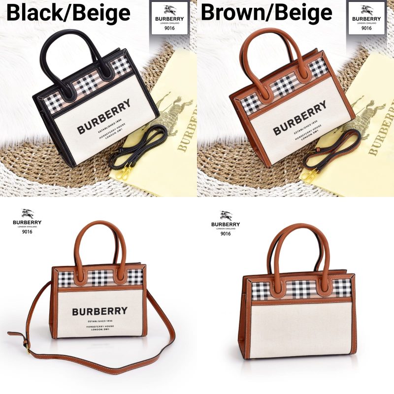 Tas Burberry Bag 9016 Platinum Like Ori (Kode: BUR182)