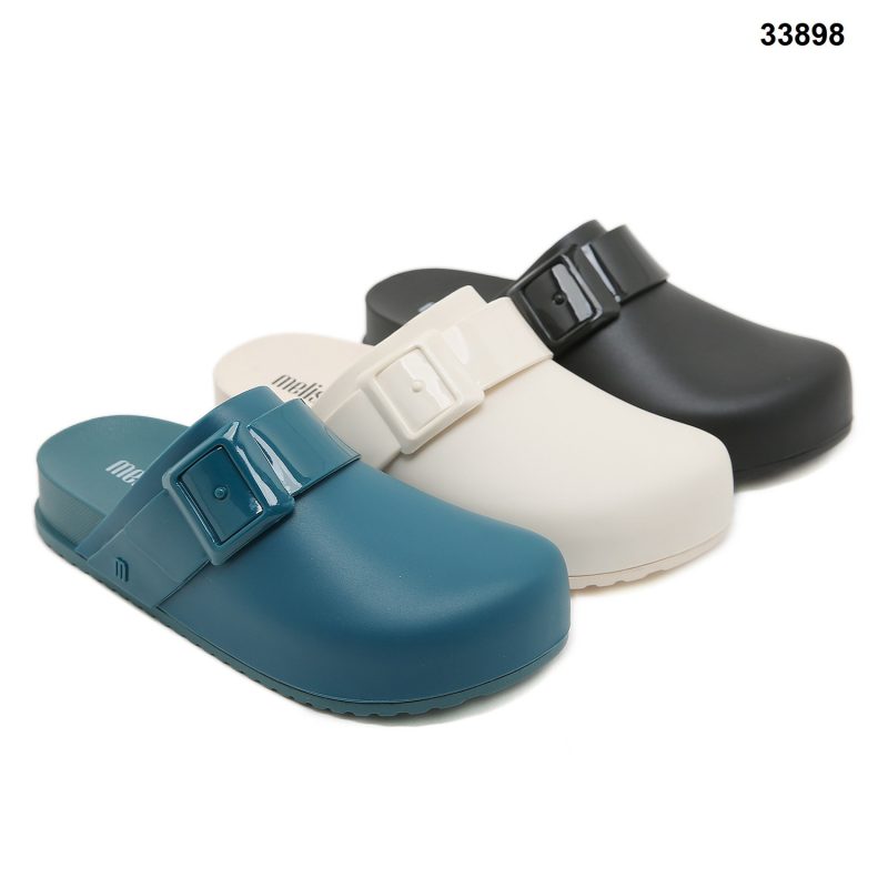 Sepatu Melissa 33898 Sandal Semi Platinum (Kode: SFA495)