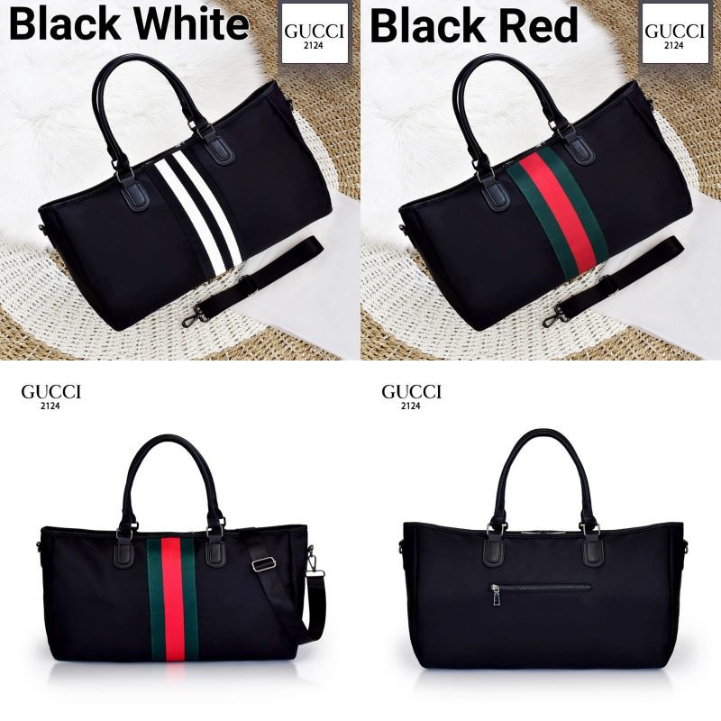 Tas Gucci Travel Bag 2145 Platinum Like Ori (Kode: GUC1111)
