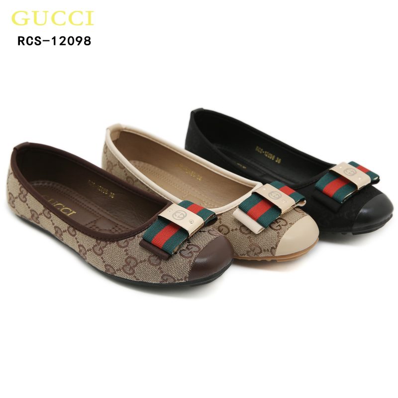 Sepatu Gucci Flats Shoes RCS-12098 Semi Premium (Kode: GUC1112)