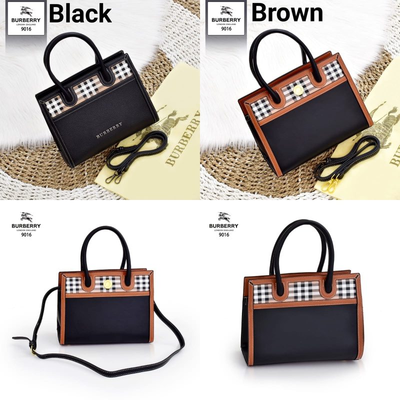 Tas Burberry Bag 9016 Platinum Like Ori (Kode: BUR183)