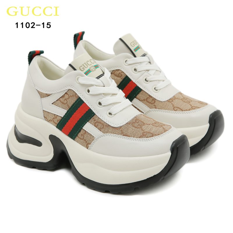 Sepatu Gucci Sneakers Shoes 1102-15 Semi Premium (Kode: SGC004)