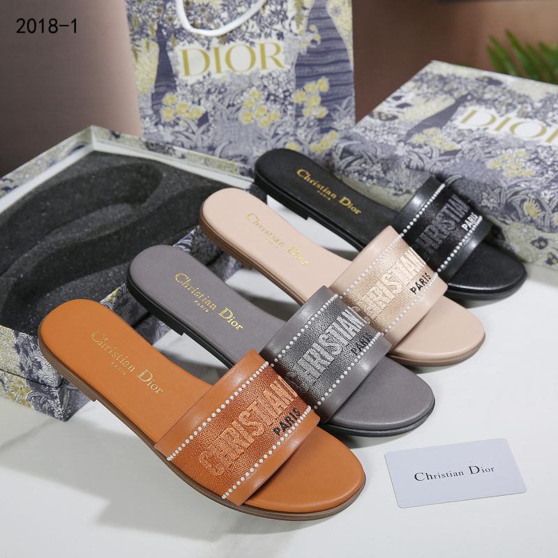 Sandal Christian Dior 2018-1 Sandal Semi Platinum (Kode: SCD003)