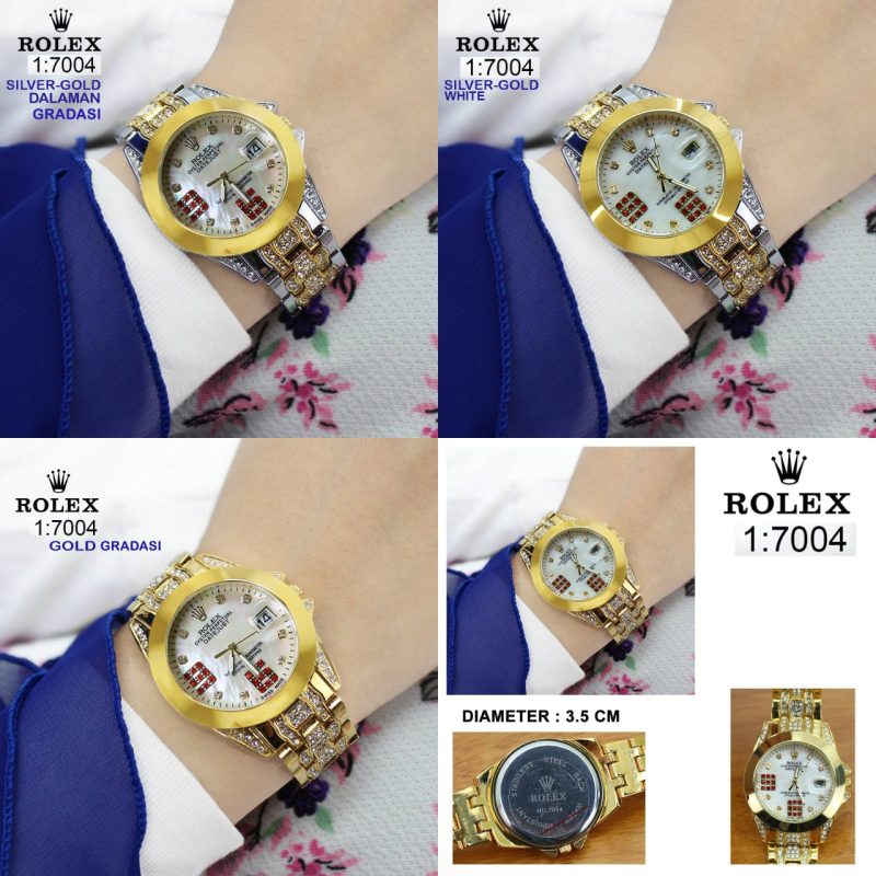 Jam Tangan Rolex 7004 Super (Kode: JMT266)