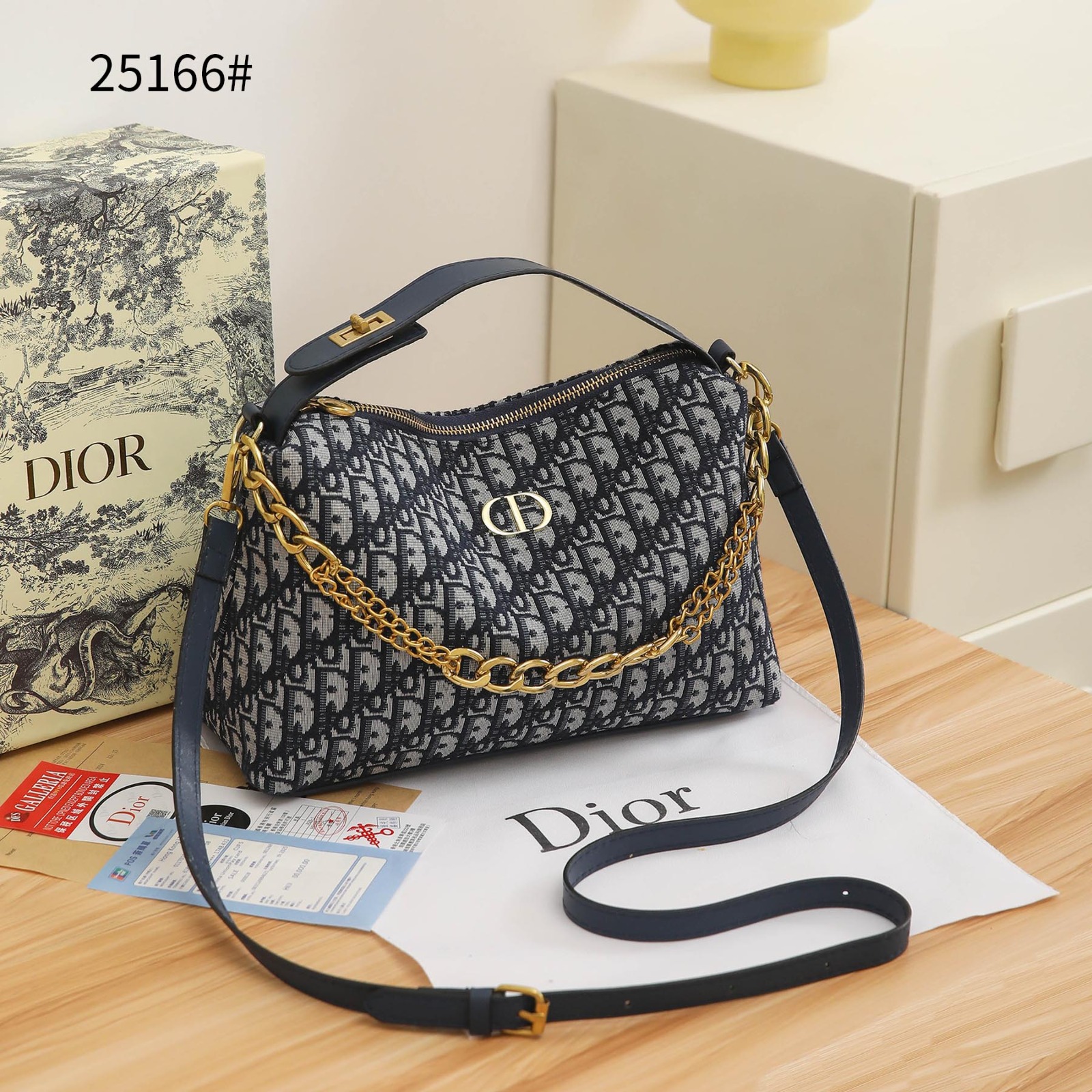 Crossbody Bag Dior Oblique Saddle Bag White Christian Dior Saddle