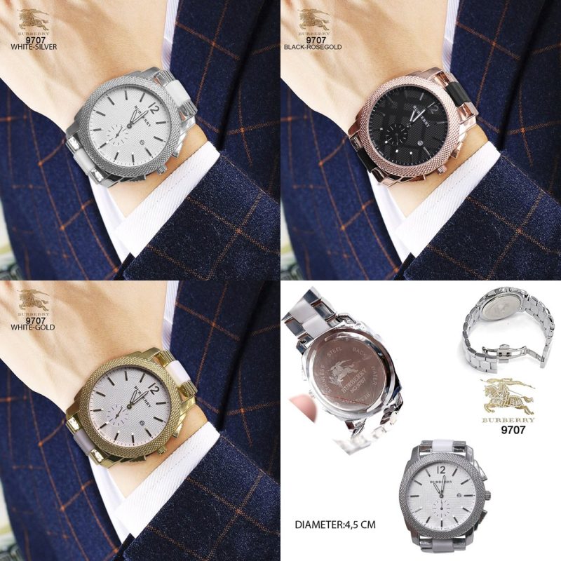 Jam Tangan Burberry Pria 9707 Super (Kode: JMT268)