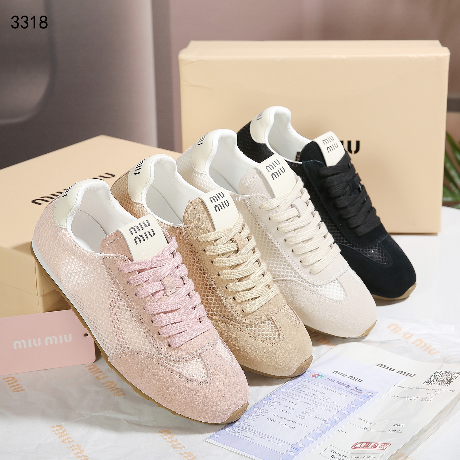 Versace Woman New Versace Sneakers 218 Sepatu Miu Miu 3318 Low-Top