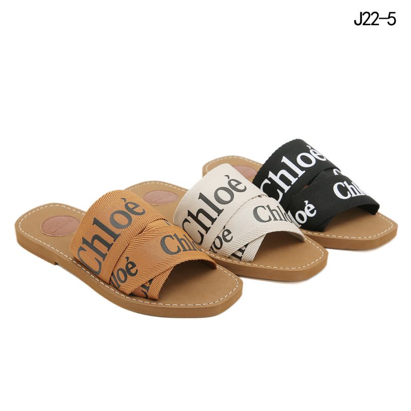 Sandal Chloe JL22-5 Sandal Semi Platinum (Kode: SCL004)