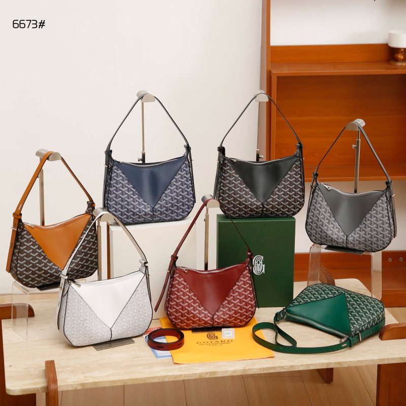 Tas Goyard 6673 Handbag Shoulder Bag PM Bag Initials Semi Platinum (Kode: GYD009)