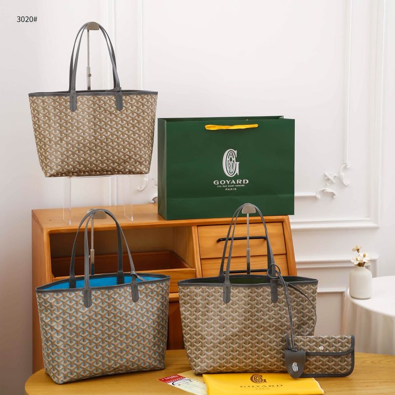 Tas Goyard 3020 Anjou PM Bag Semi Platinum (Kode: GYD014)