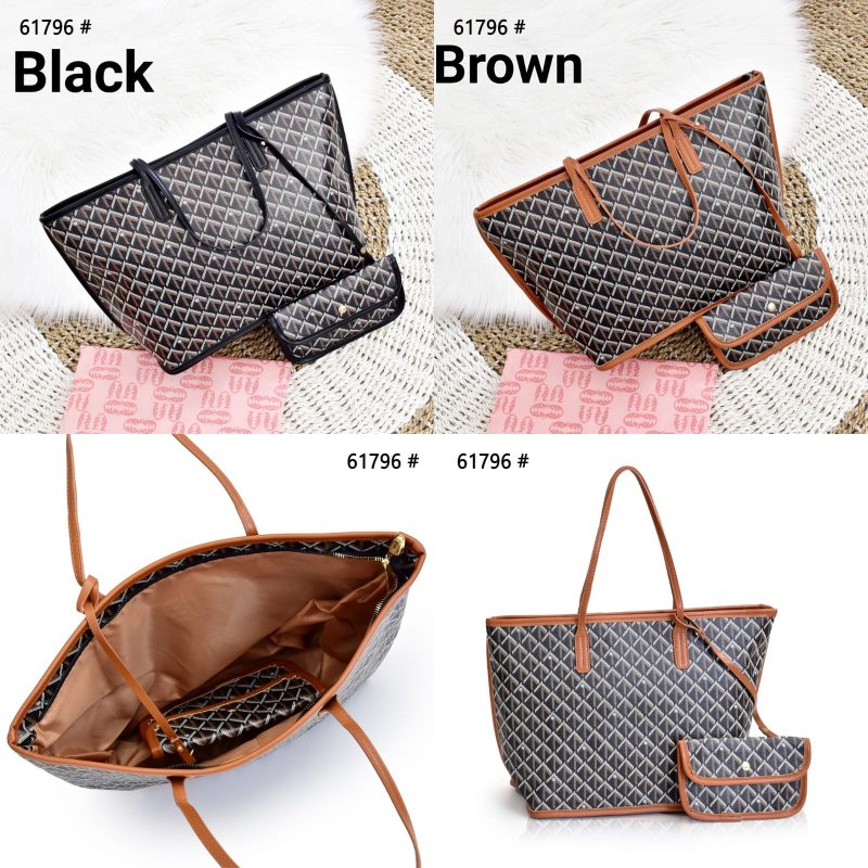 Tas Goyard Bag 61796-B Platinum Like Ori (Kode: GYD017)