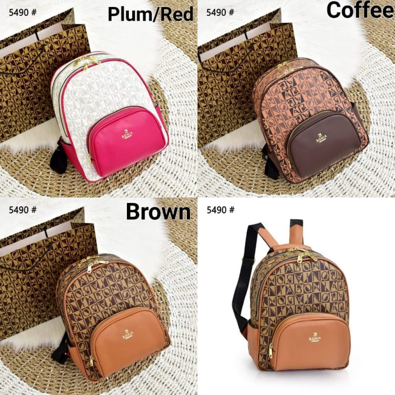Tas Ransel Bonia Bag 5490 Grade AAA (Kode: BON642)