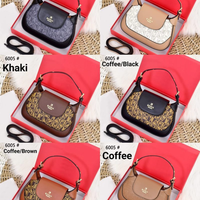 Tas Bonia Monogram Bag 6005 Grade AAA (Kode: BON644)