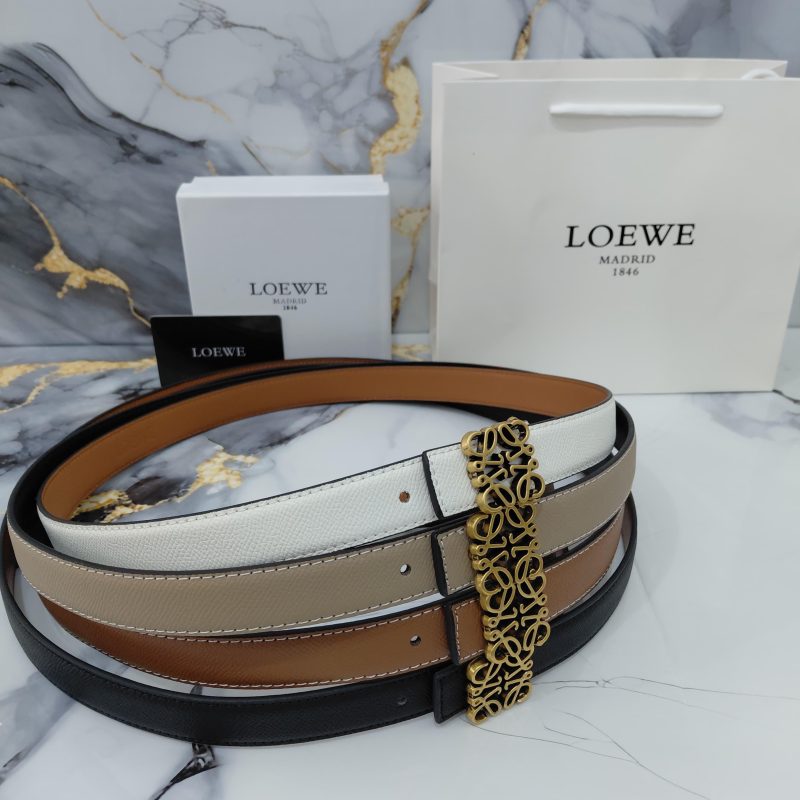 Tali Pinggang Loewe Belt Leather D9977 VVIP Grade 1:1 (Kode: TLP013)