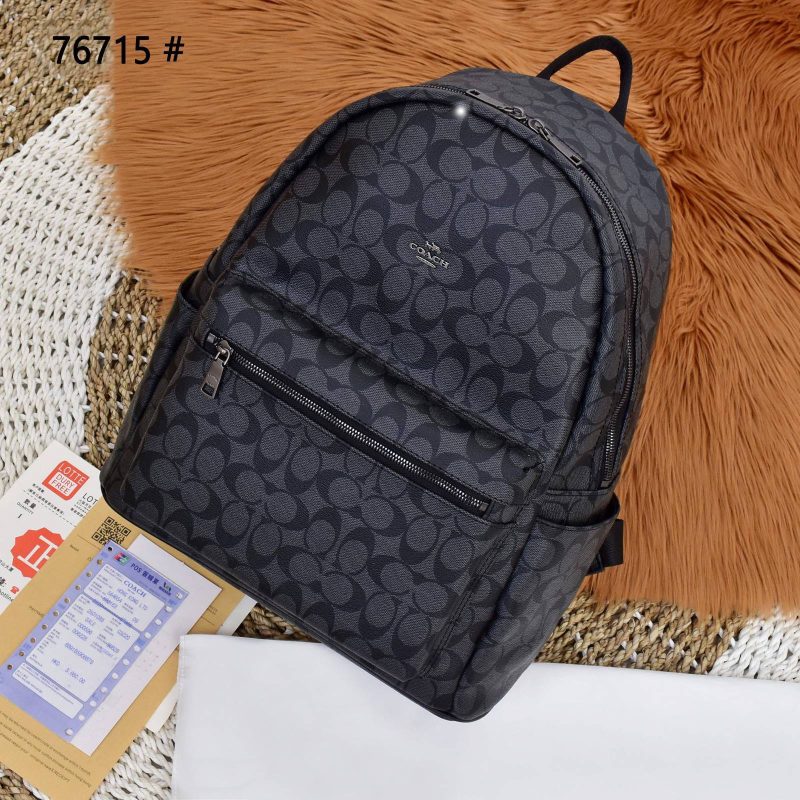 Tas Ransel Coach Bag 76715 Platinum Like Ori (Kode: COA1302)