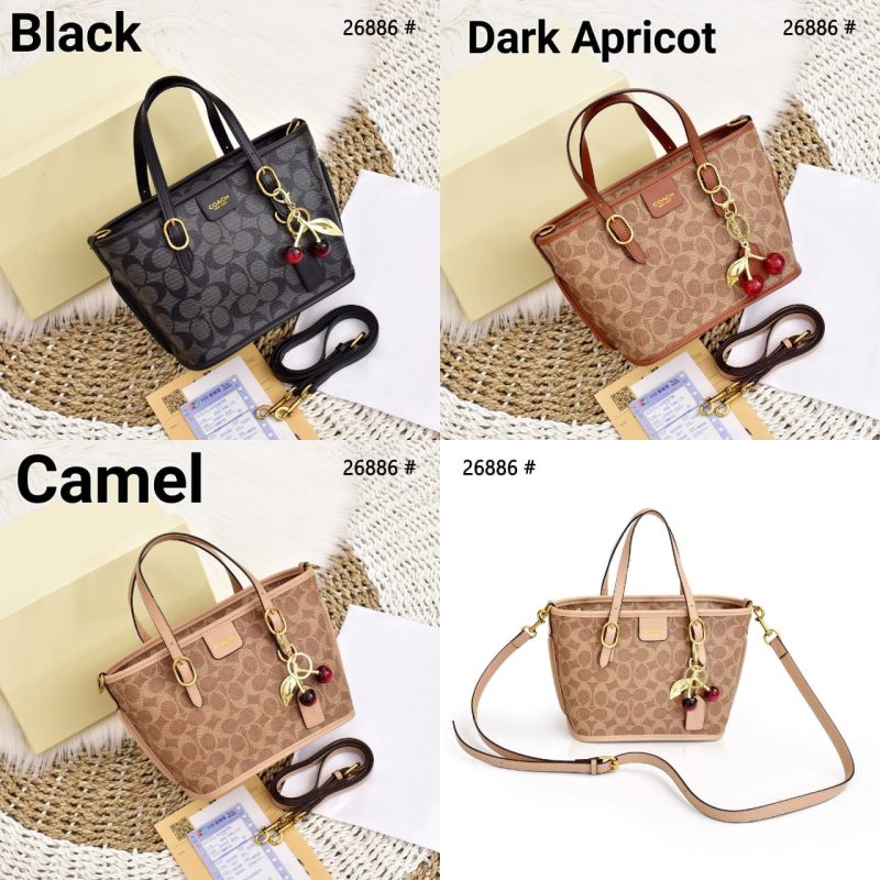 Tas Coach Bag 26886 Platinum Like Ori (Kode: COA1313)