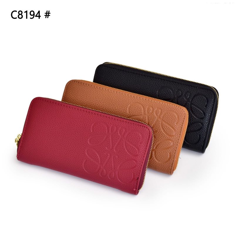 Dompet Panjang Wanita Loewe C8194 Platinum Like Ori (Kode: DMT016)