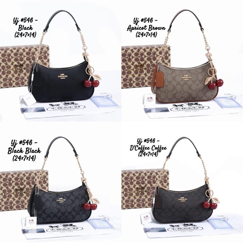 Tas Coach Teri Shoulder Bag CO 546Yj Mirror Grade 1:1 (Kode: COA1321)