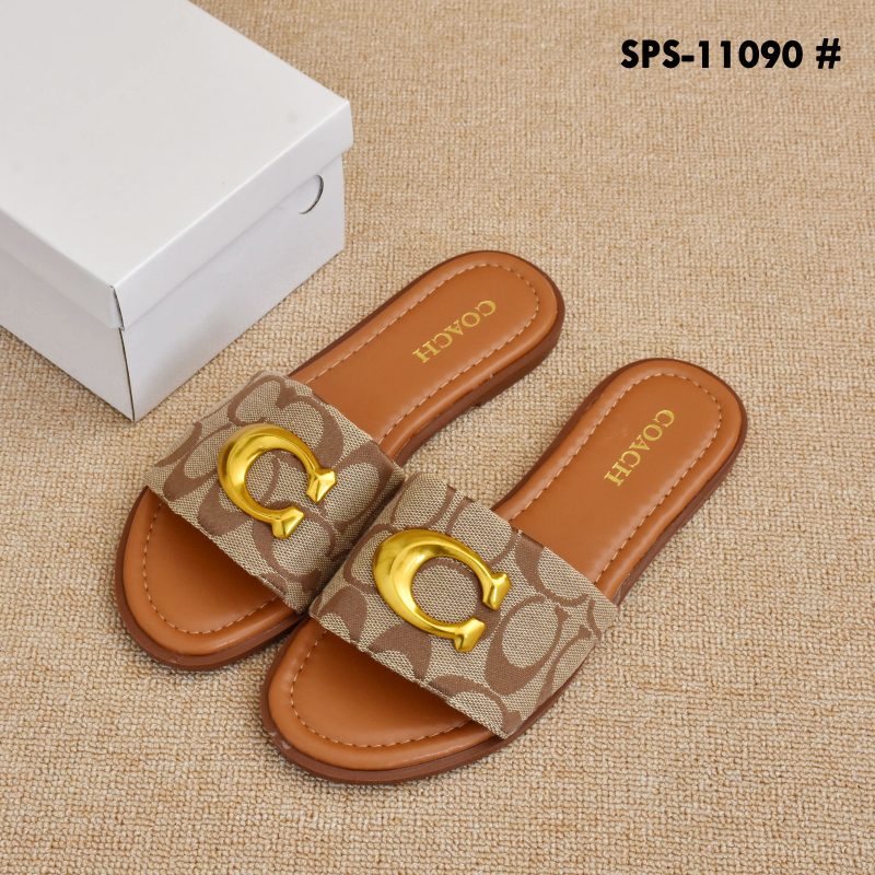 Sandal Coach Slope Shoes SPS-11090 Platinum (Kode: SCC010)