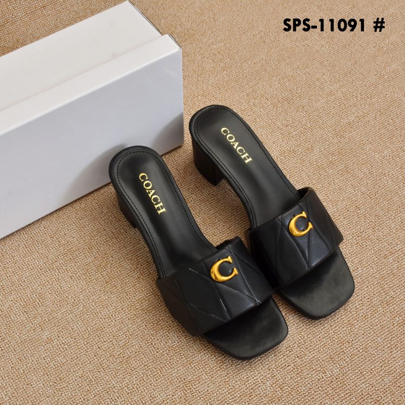 Sandal Coach Slope Shoes SPS-11091 Platinum (Kode: SCC011)