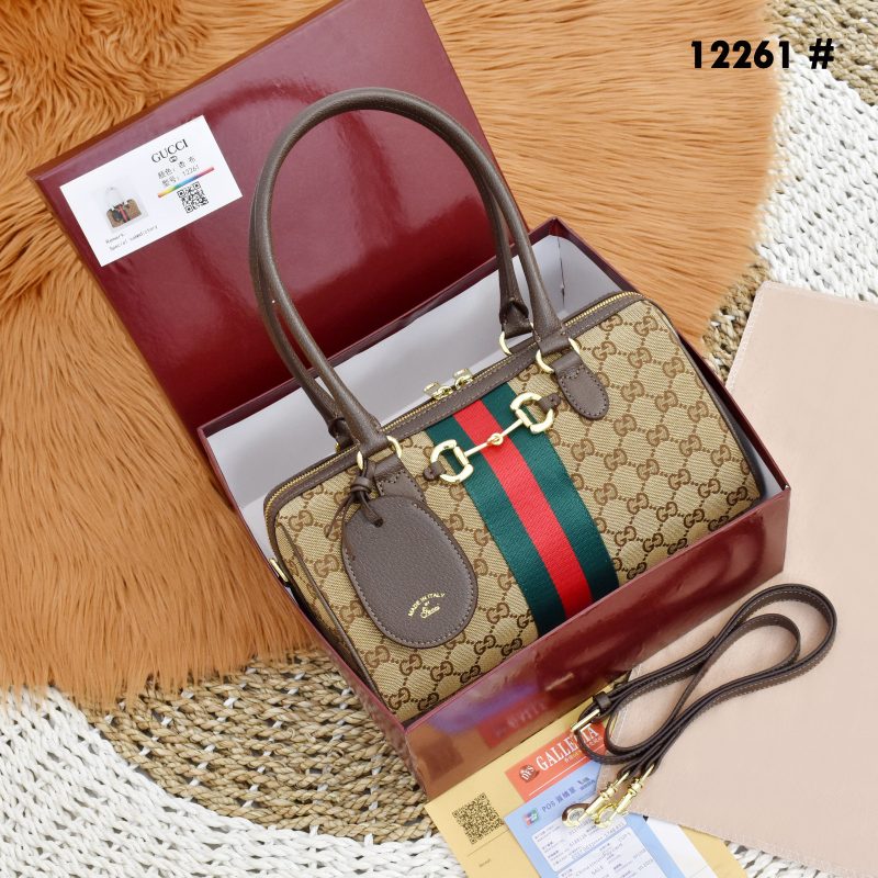 Tas Gucci Speedy Bag 12261 Platinum Like Mirror 1:1 (Kode: GUC1196)