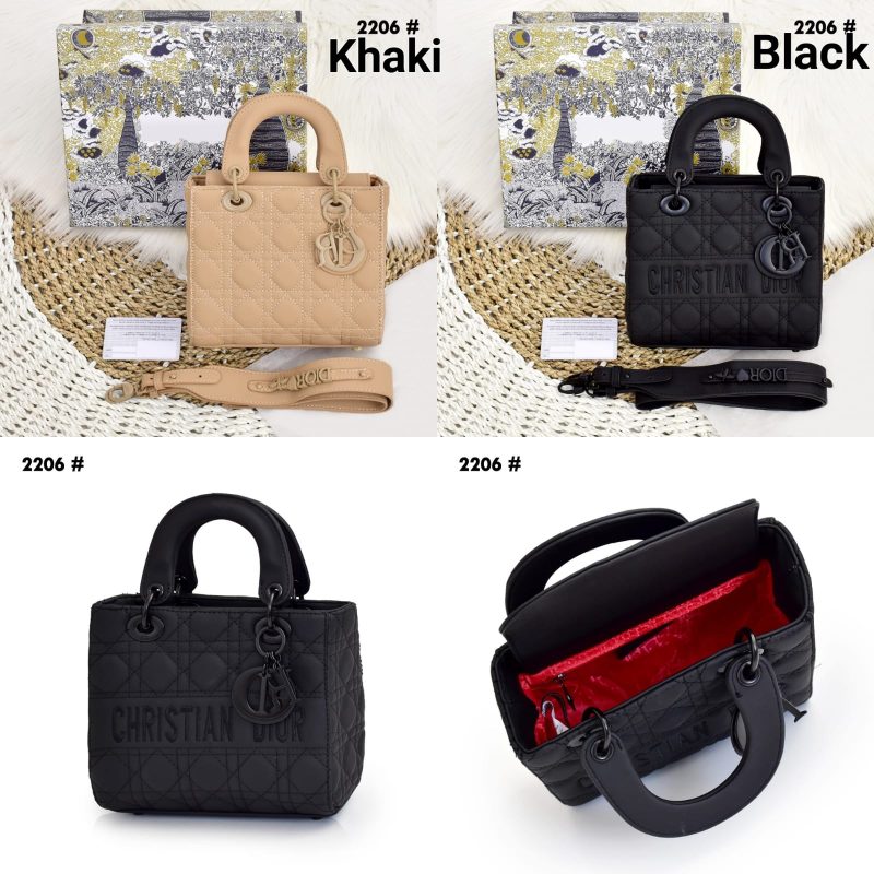 Tas Christian Dior Bag 2206 Platinum Like Ori (Kode: CDR820)
